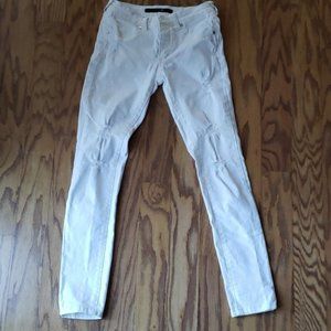 Girl's White Joe's jeans